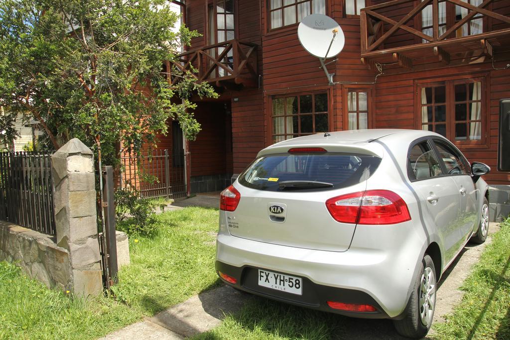 Hostel El Alcazar Villarrica Bagian luar foto