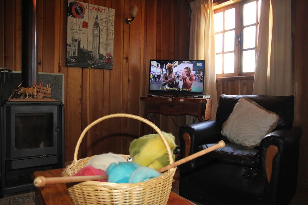 Hostel El Alcazar Villarrica Bagian luar foto