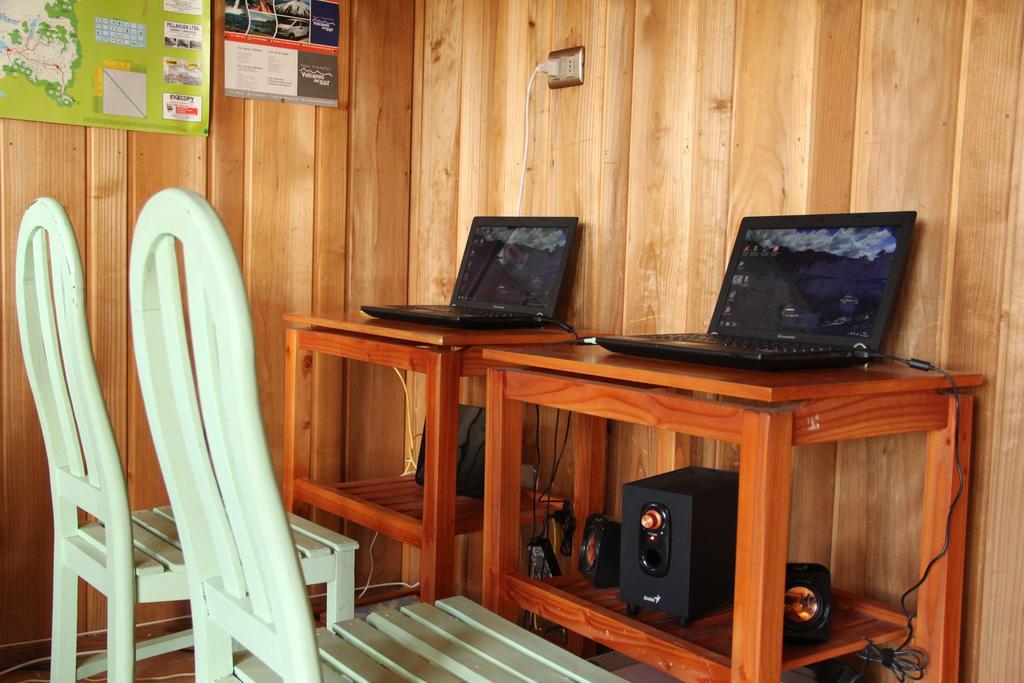 Hostel El Alcazar Villarrica Bagian luar foto